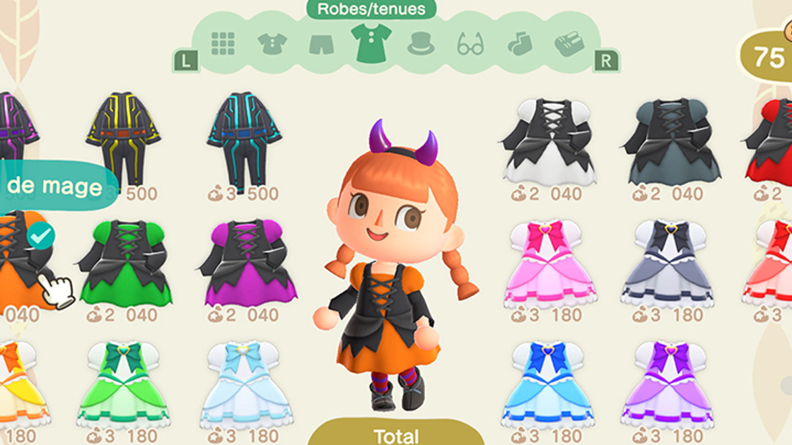Comment se déguiser pour Halloween dans Animal Crossing : New Horizons ?