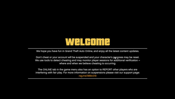 Une vague de bannissement est en cours sur GTA Online !