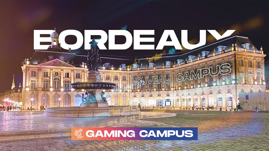 Gaming Campus annonce son lancement à Bordeaux à la rentrée 2024