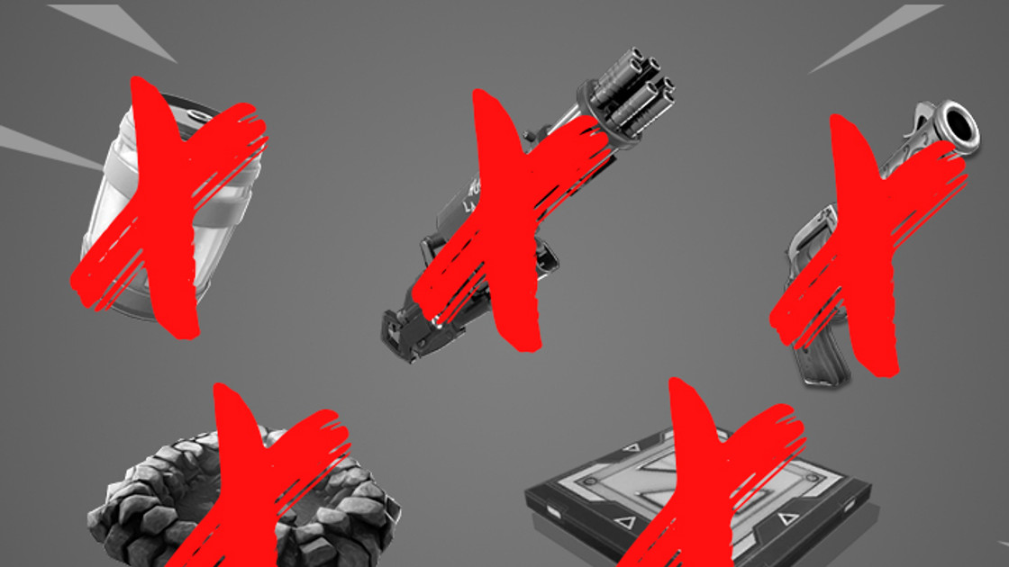 Fortnite 2 : Toutes les armes et objets supprimés de la nouvelle saison