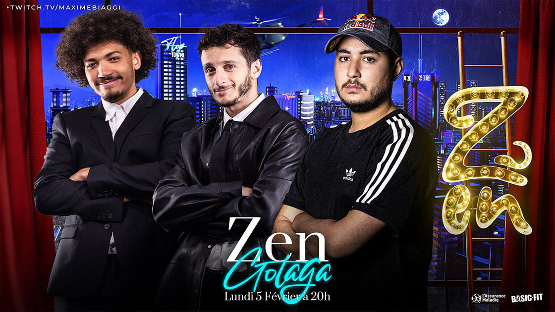 Zen reçoit Gotaga sur son plateau ! Où regarder l'émission et le replay ?