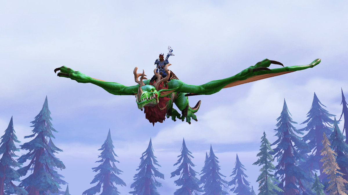 WoW 10.1.5 : Dragonriding dans l'ancien monde et de nouvelles montures