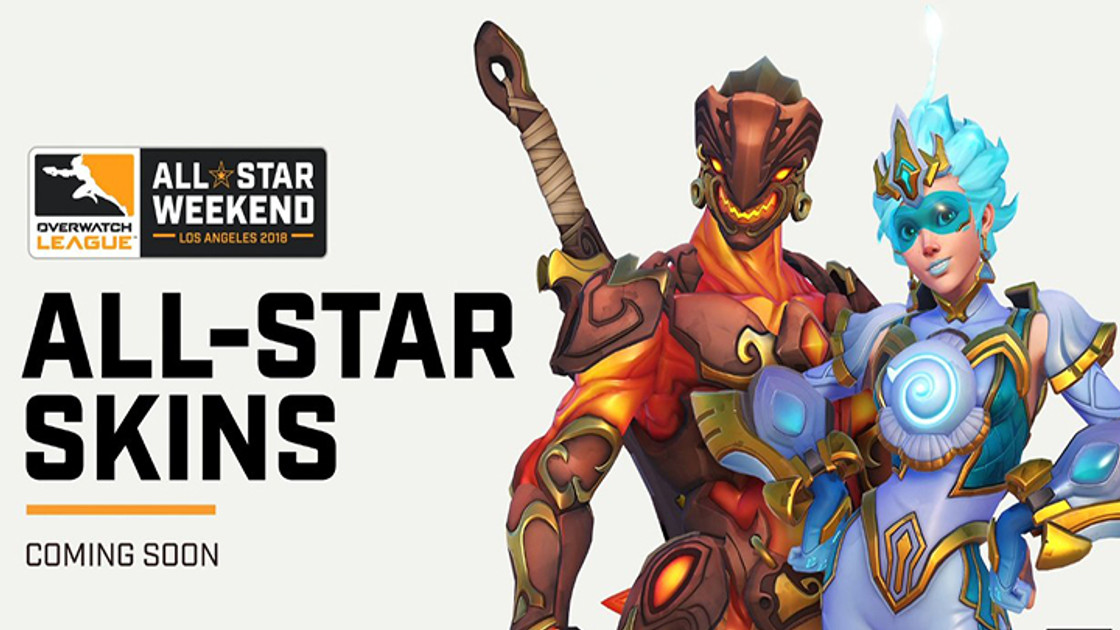 OW : Skins All Star Game Tracer et Genji