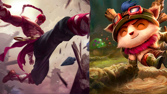 Lee Sin et Teemo subiront un Rework dans les prochains mois à venir selon un leak !