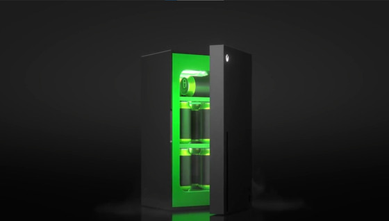 Le nouveau mini frigo Xbox Series X de Microsoft