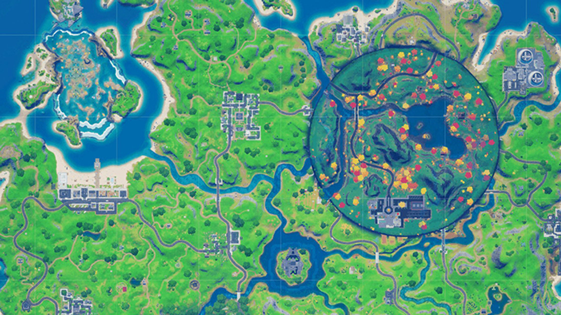 Fortnite : Nouvelle map du patch 14.10 avec Stark Industries