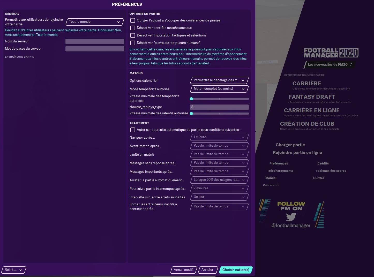 football manager en ligne