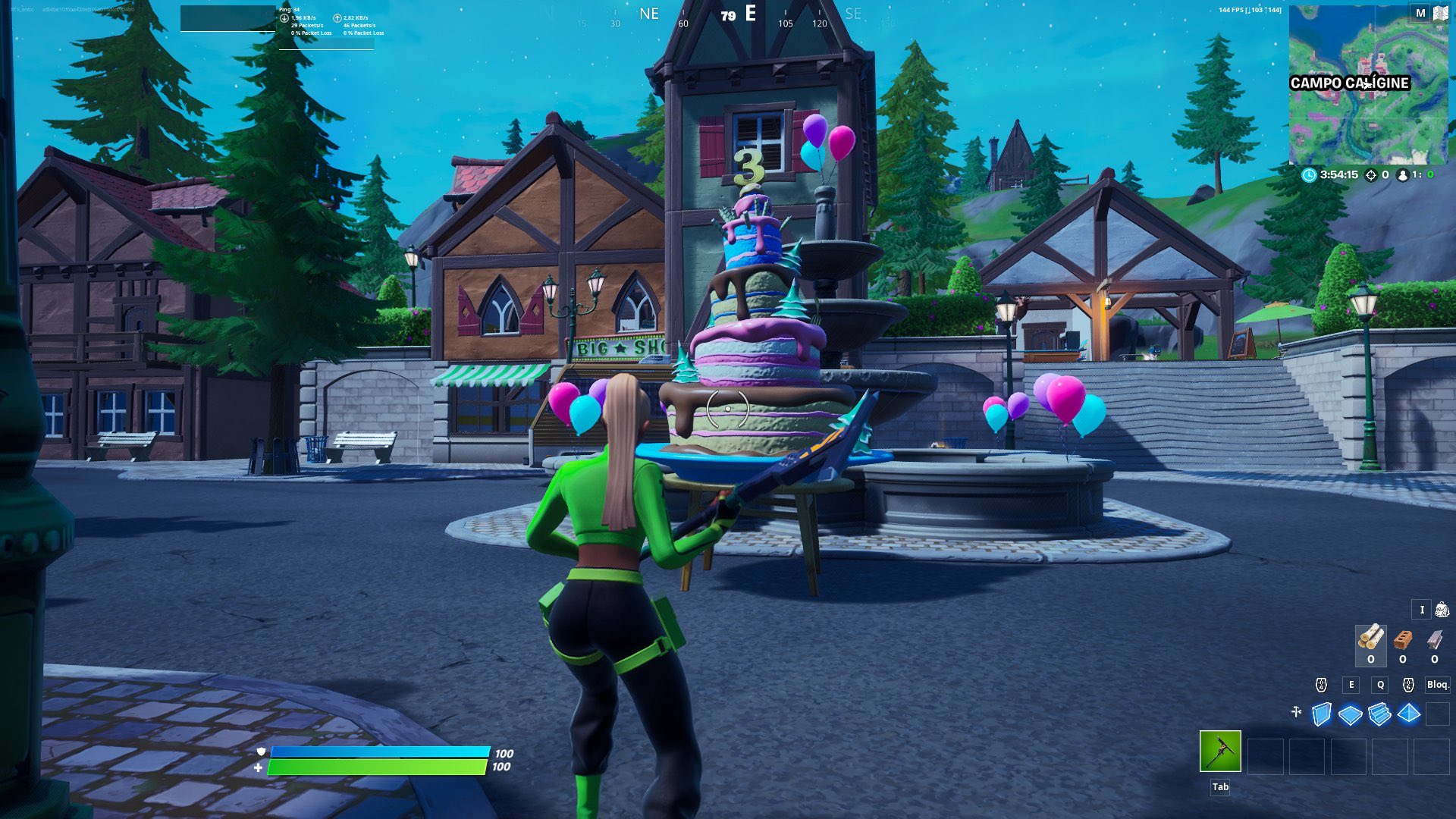 Fête du 3e anniversaire de Fortnite dans Battle Royale