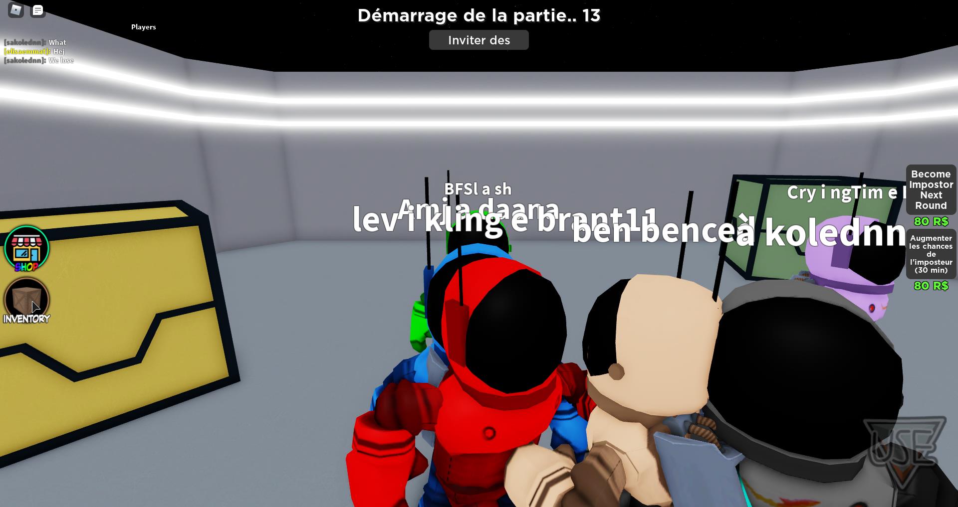 Code Amongst Us Roblox 2021 promo, liste - Breakflip - Actualités et