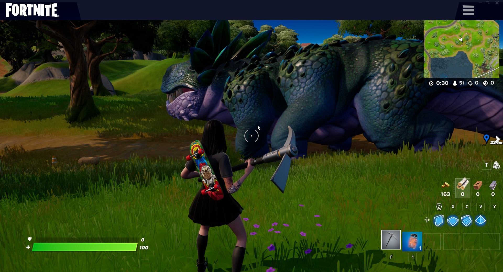fortnite-klombo-dinosaure-emplacement