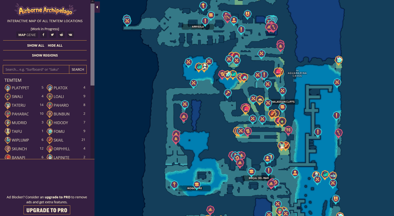 Temtem map, où trouver une carte interactive du jeu ? - Breakflip