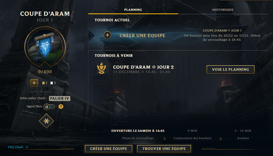 Clash ARAM sur LoL inscrivezvous pour le tournoi League of Legends