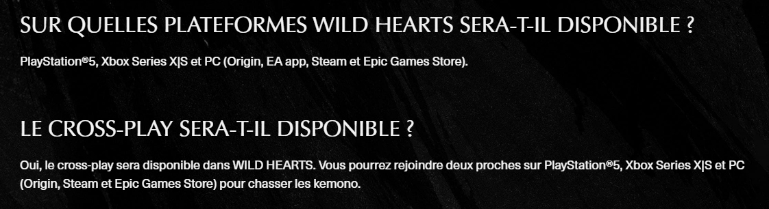 Does Wild Hearts Have Crossplay? – GameSkinny