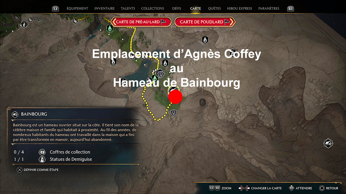 Rococo sur Hogwarts Legacy, où le trouver et réussir la quête À la rescousse de Rococo ? Breakflip