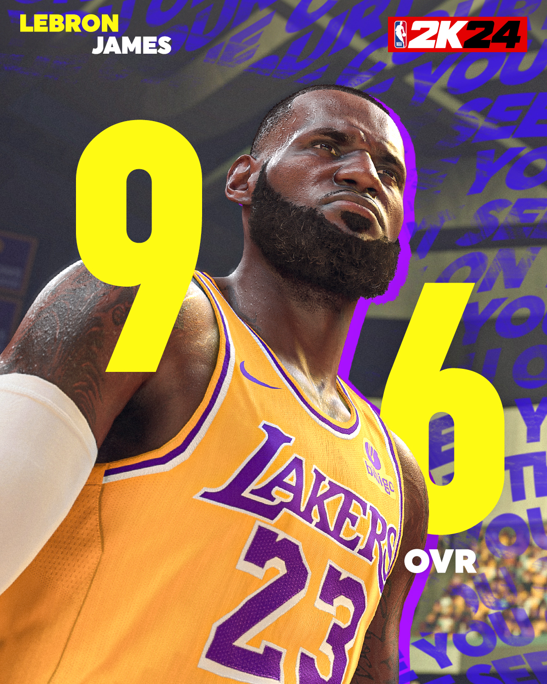 NBA 2K24 Ratings Reveal LeBron