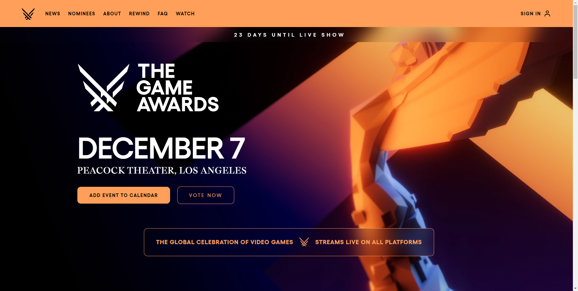 GOTY 2023 Vote Comment voter pour les Game Awards 2023 ? Breakflip