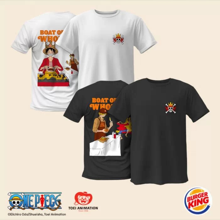 T shirt One Piece Burger King : comment les obtenir et jusqu'à quand ...