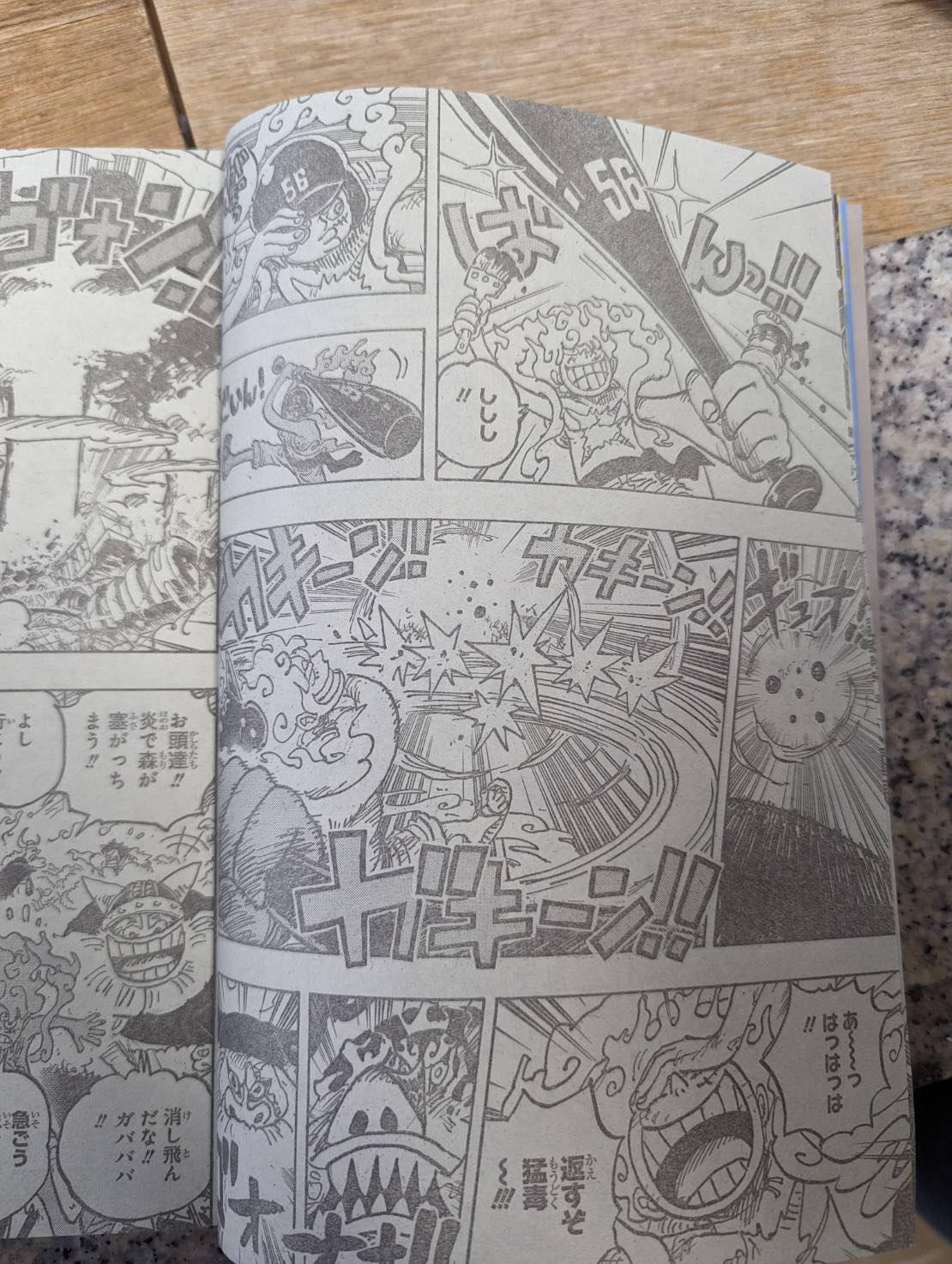 One Piece 1112 Spoilers Le Géant de Fer enfin aux côtés de Joy Boy ! Le Gorosei en sueur