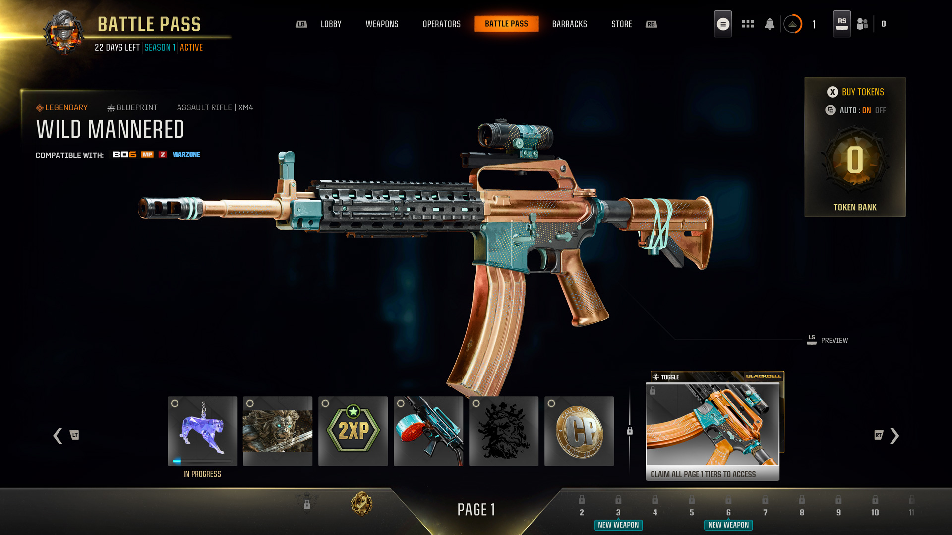 Passe de combat BO6 quel est le prix du pass Blackcell et que