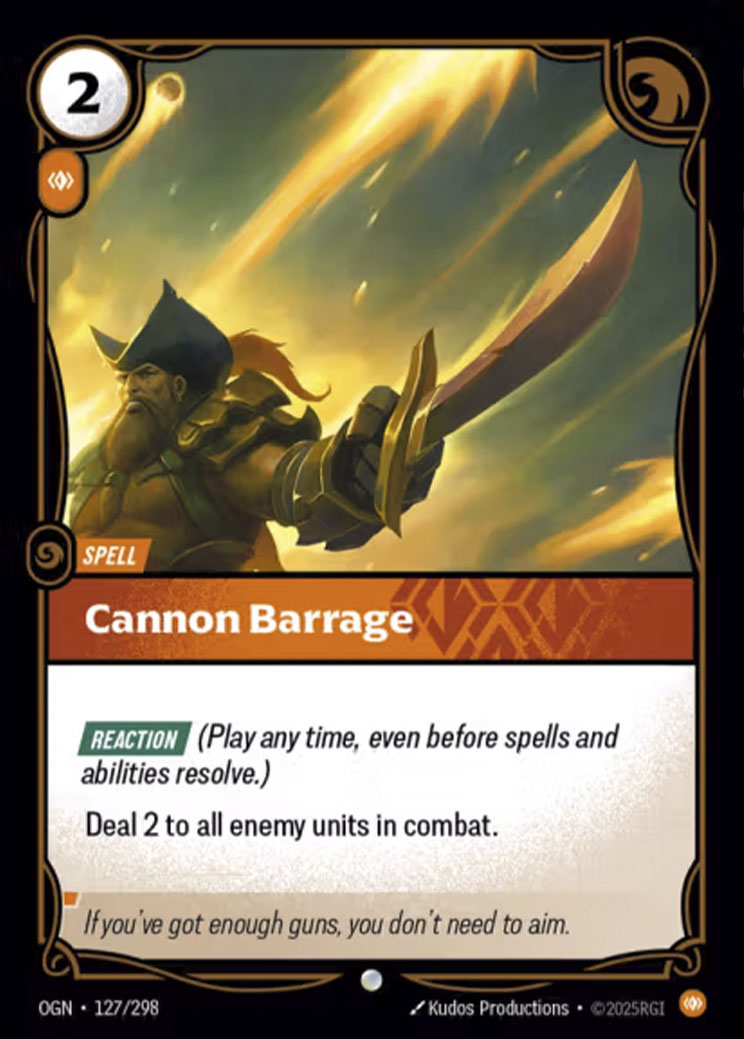 cannon-barrage