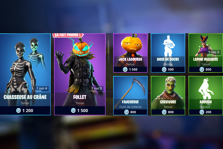 boutique fortnite 1 novembre jpg - fortnite dacplacement du cube