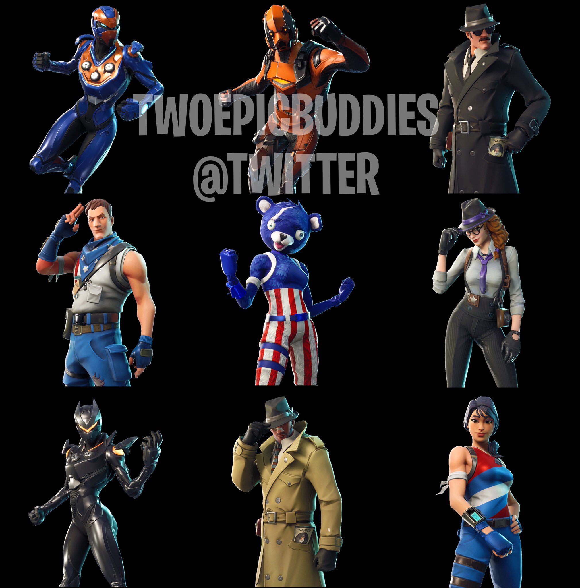 Fortnite Nouveaux Skins Et Emotes Pour Le Patch 4 5 Breakflip - il n aura pas fallu plus de quelques minutes aux dataminers pour trouver les premiers skins qui seront presents tout au long de la semaine
