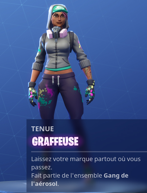 Les nouveaux skins