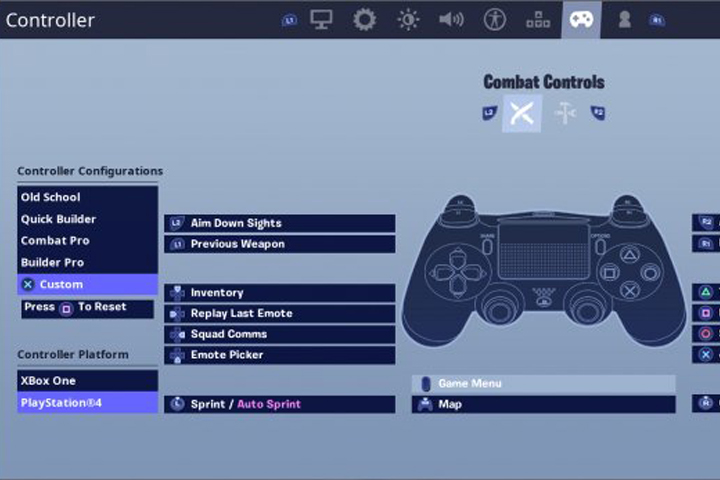 Fortnite Les Controles De Manette Seront Personnalisables Au Patch - fortnite les controles de manette seront personnalisables au patch 6 0 breakflip actualite esport et jeu video
