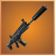 scar silencieuse - fortnite arme