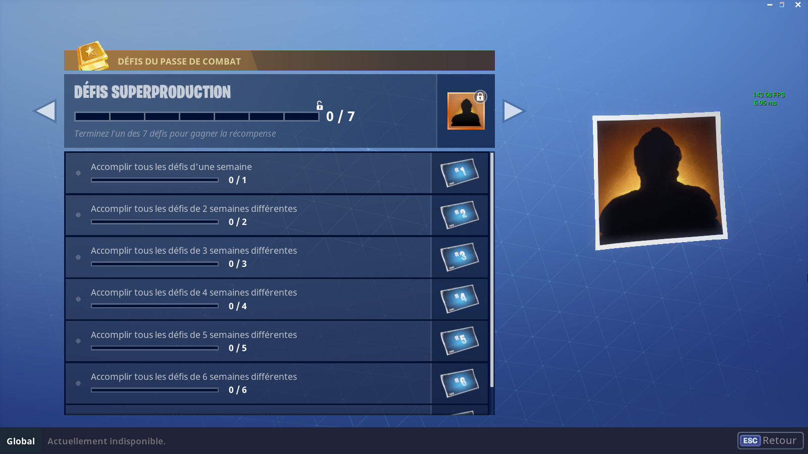 a noter que ce defi est realisable seulement si vous avez complete tous les defis d une semaine - defi gratuit fortnite