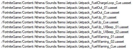 Infos leak sur le jetpack