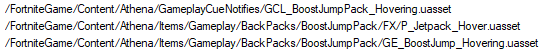 Infos leak sur le jetpack