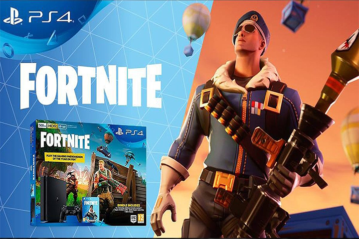 Une offre PS4 avec Fortnite