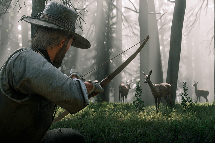 rdr2-chasse-Red-Dead-Redemption-2-guide-astuce-arme-arc-endurance-peau-legendaire