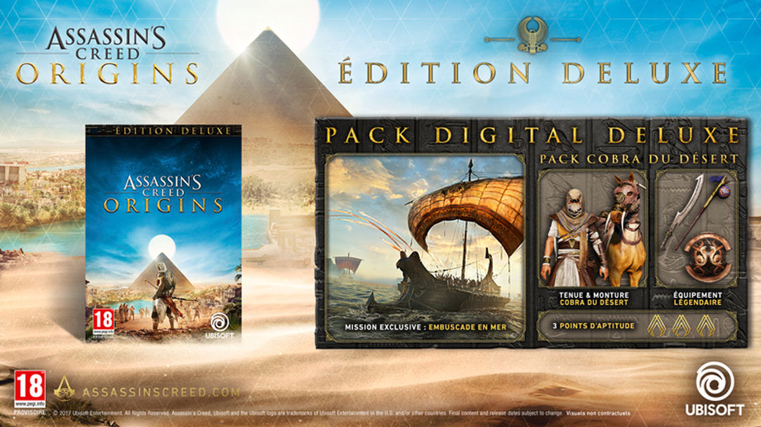 Quelle édition AC Origins acheter ?