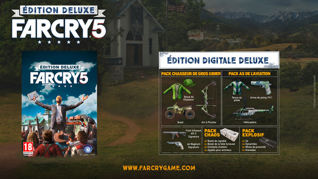 Les éditions de Far Cry 5