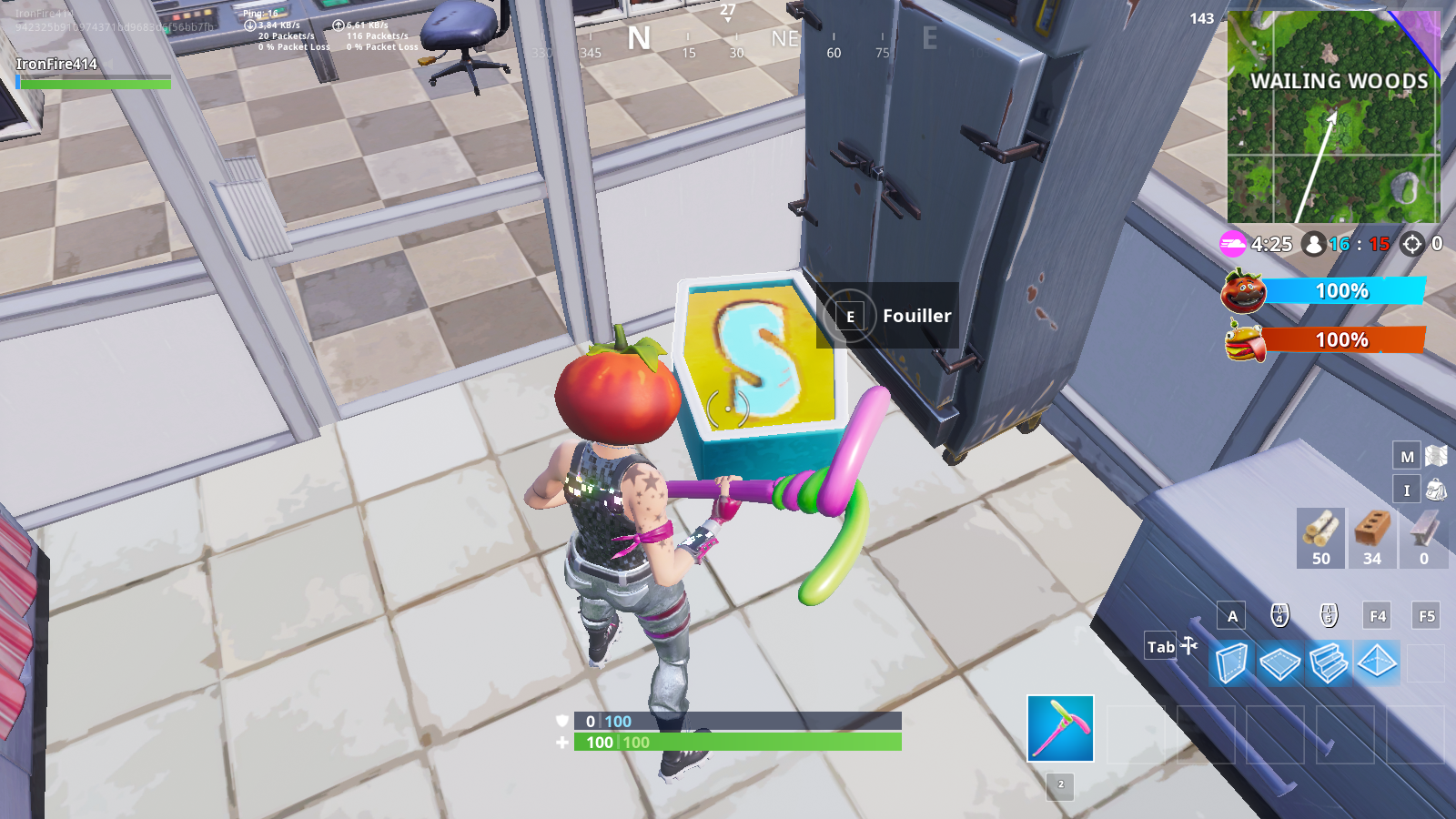 chercher lettre s laboratoire wailing woods - s in fortnite wailing woods