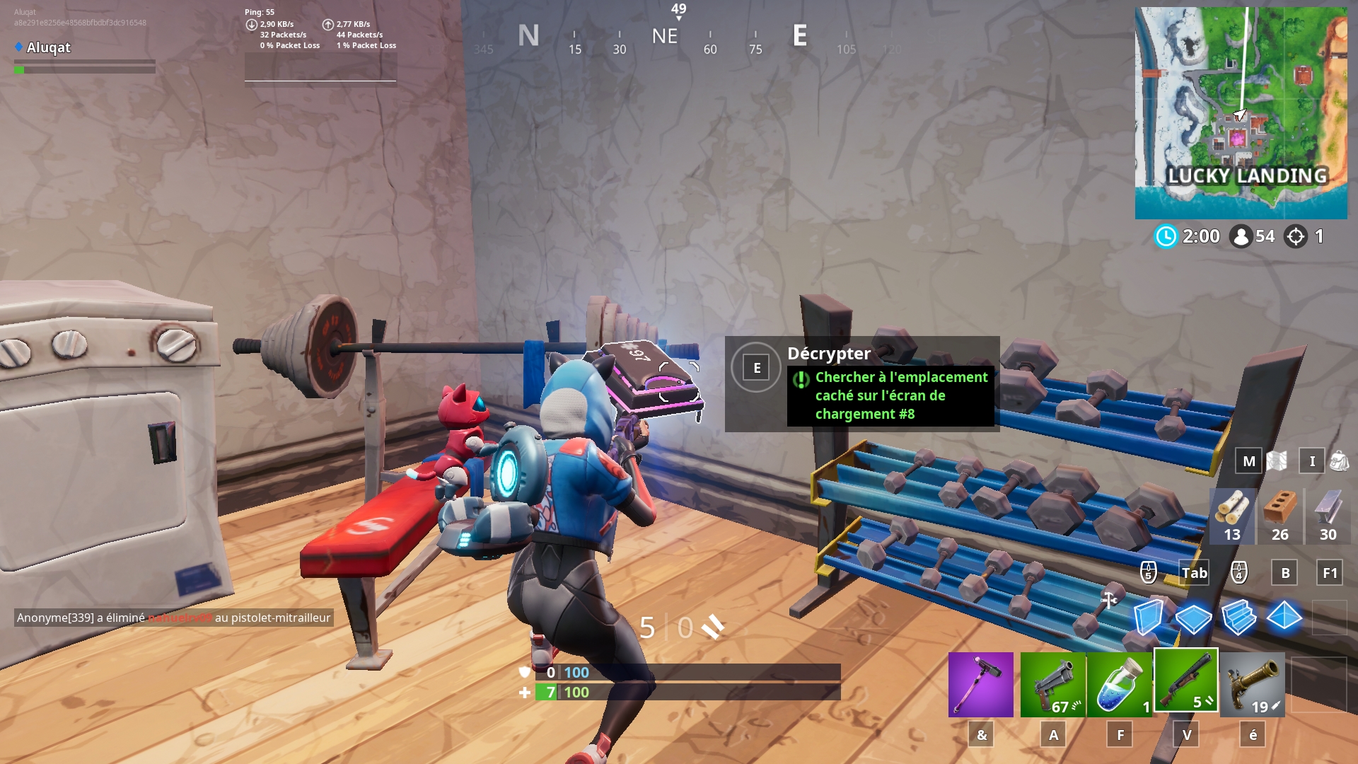 Fortnite Puce 97 Décryptage Chercher à Lemplacement