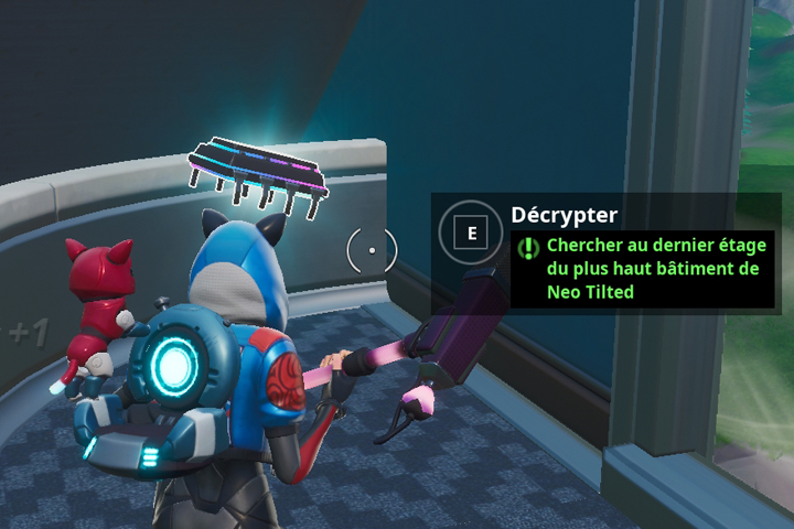 Fortnite Puce 38 Decryptage Chercher Avec La Tenue - 