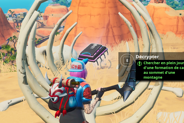 Fortnite Chercher En Plein Jour Pres D Une Formation De Cactus Au Sommet D Une Montagne Puce 81 Defis Decryptage Breakflip Actualite Guides Et Astuces Esport Et Jeu Video
