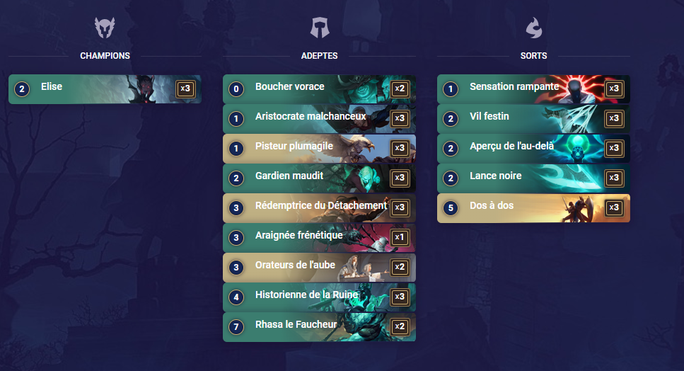 Tous les decks du premier maître du ladder, Pokrovac