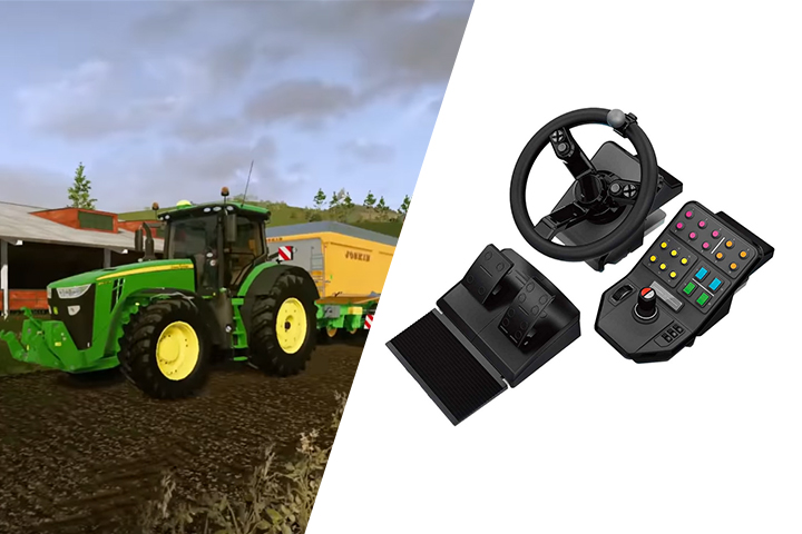 Les meilleurs volants & accessoires pour Farming Simulator 