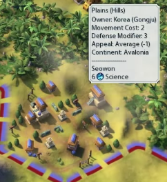 La Corée dans Civilization 6