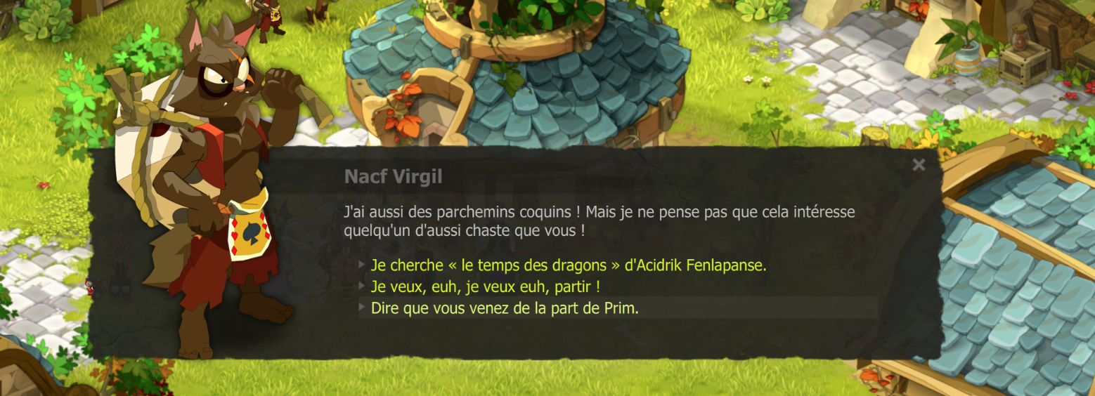 Quête « Mieux vaut ne pas se fier à la première impression »