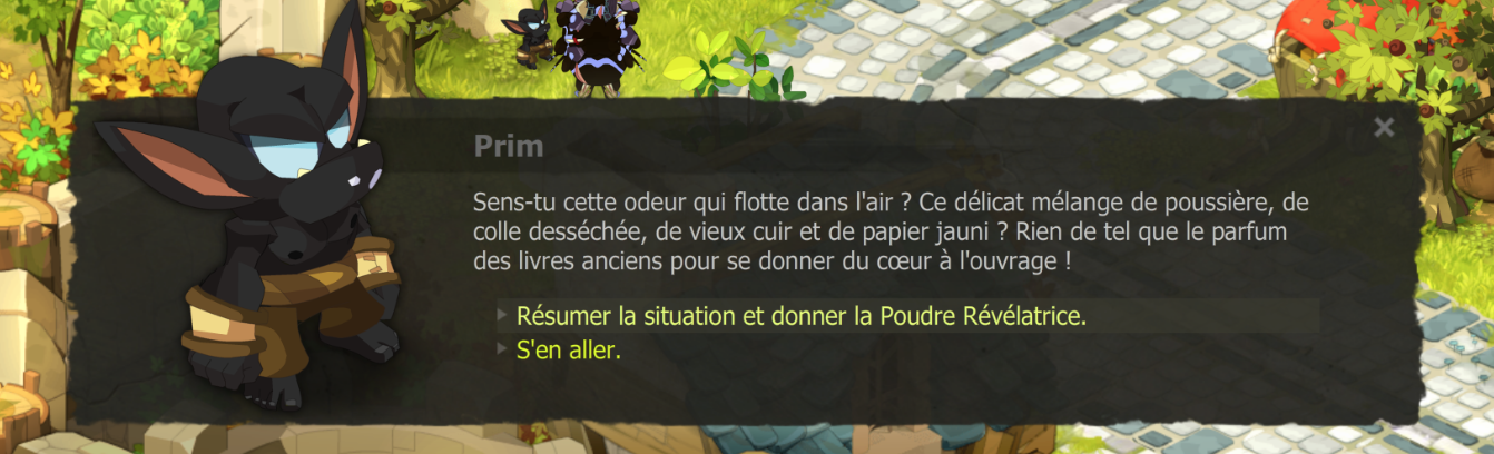 Quête « Mieux vaut ne pas se fier à la première impression »