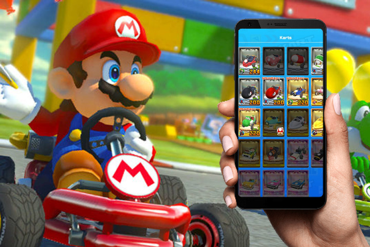 voiture télécommandée mario kart