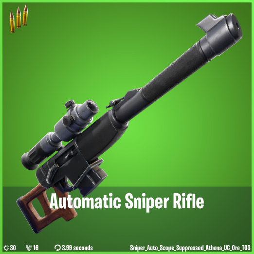 Un nouveau sniper arrive