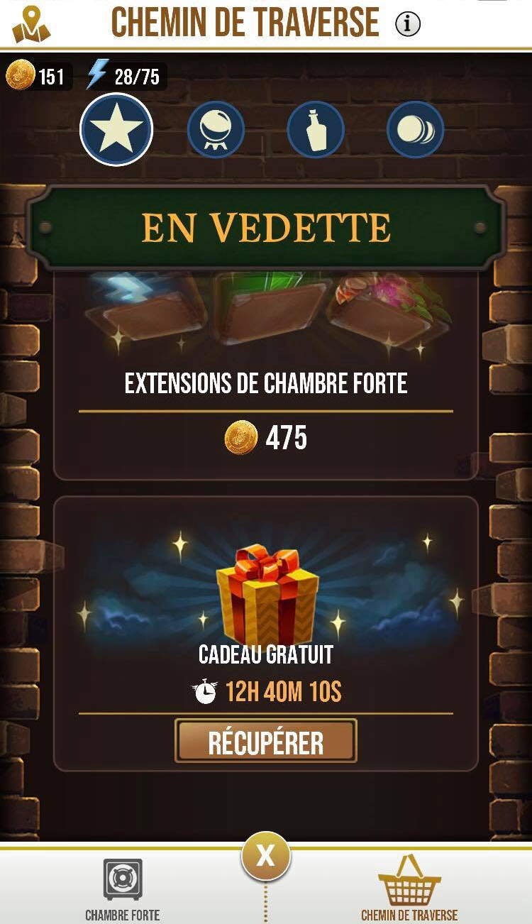 Avoir de l'énergie gratuitement dans Wizard Unite