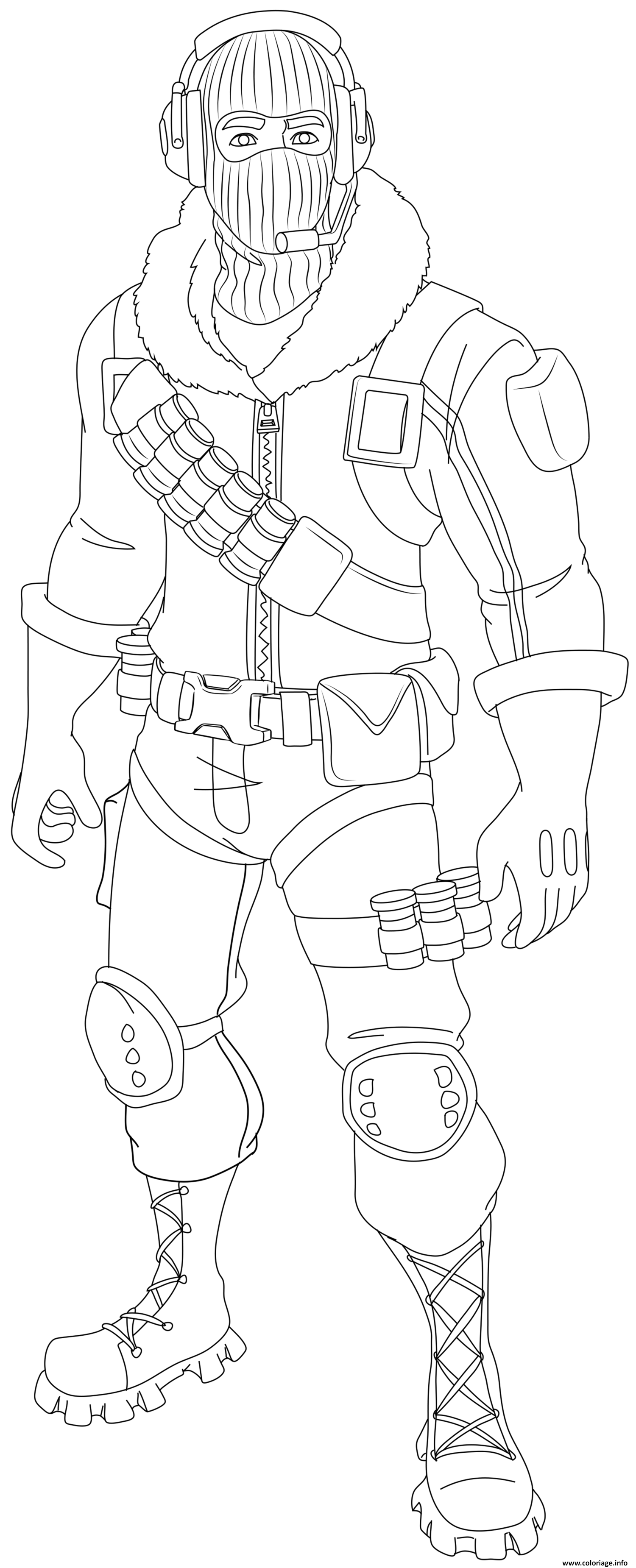 Coloriages Et Dessins Fortnite Personnages Et Skins Du Jeu Breakflip