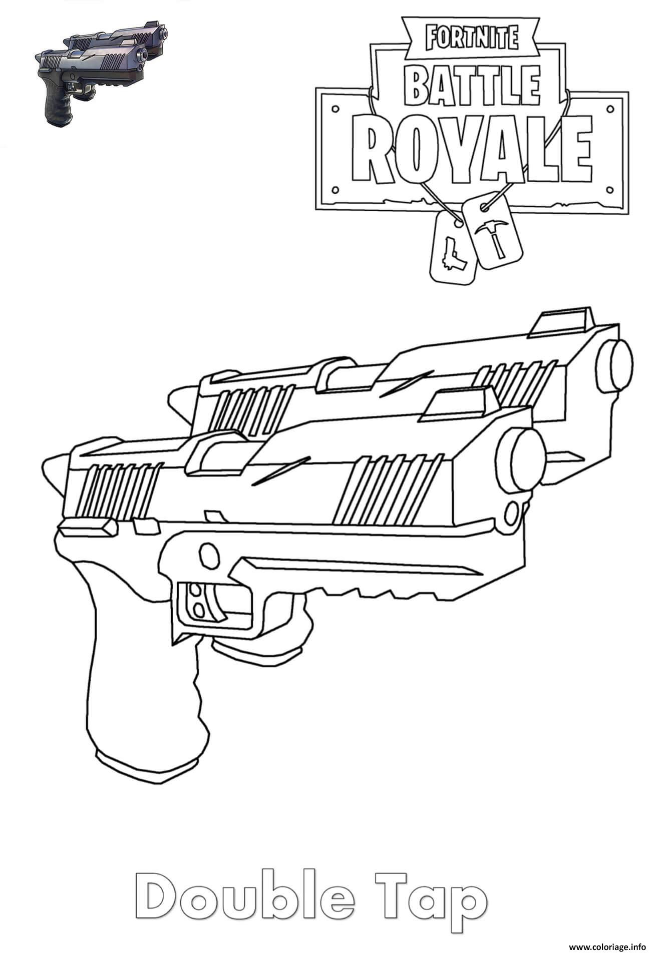 Coloriages Et Dessins Fortnite Armes Du Jeu Breakflip Actualites Et Guides Sur Les Jeux Video Du Moment